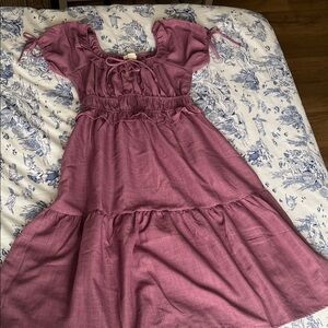 Women’s/Juniors Purple Midi Dress